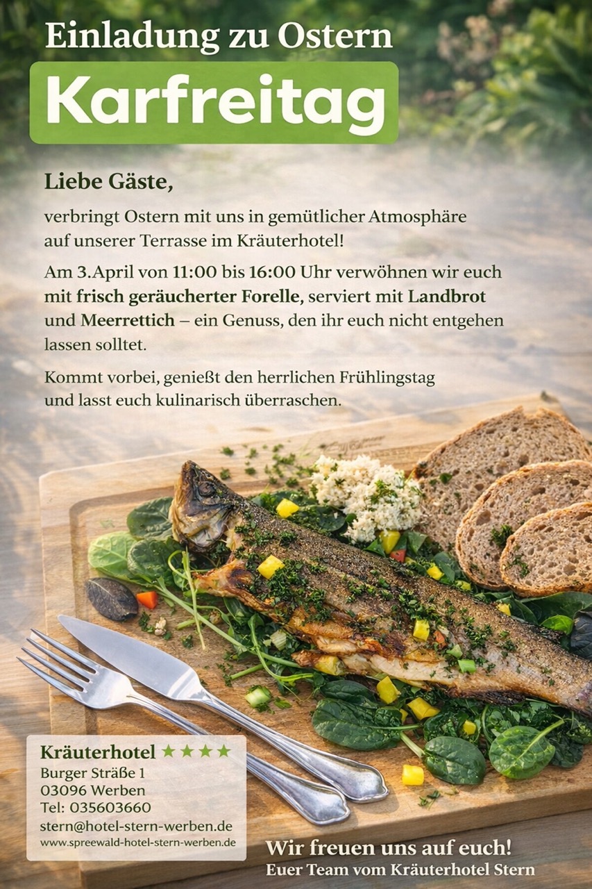 Einladung zu Ostern und Karfreitag 